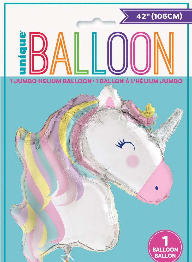 Unique Unicorn Shape Foil Balloon - Image 3
