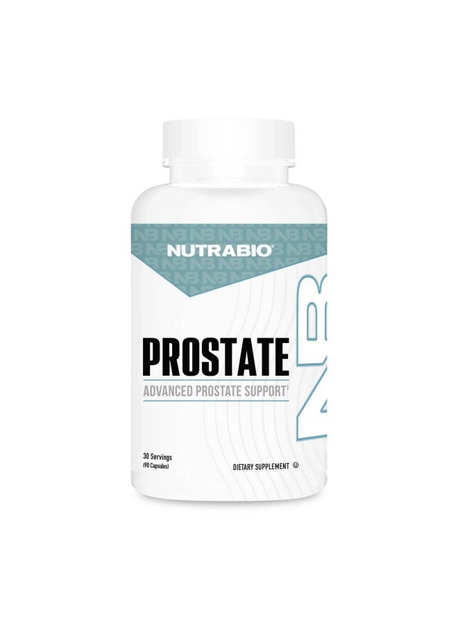 NutraBio Prostate- Advanced Prostate Function Support- Inflammation Defense and Antioxidant Support- 90 Capsules - Image 1