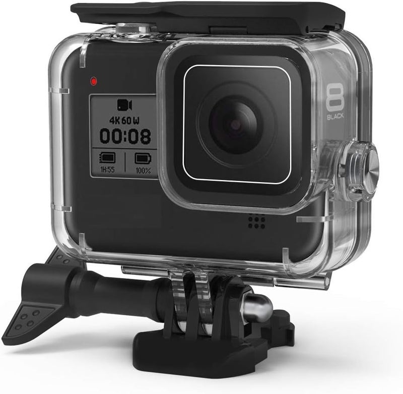 Actpe for Gopro Hero 8 Black Accessories Waterproof Protection Housing Case Diving 60M Protective for Gopro Hero 8 Sports Camera, IP68 - Image 1