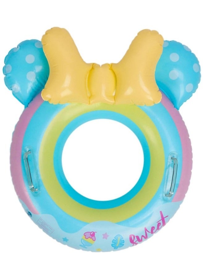 GGEROU Kids Toddler Infant Swimming Float Pool Floaties Pool Ring,Swim Ring with Handle - Image 1
