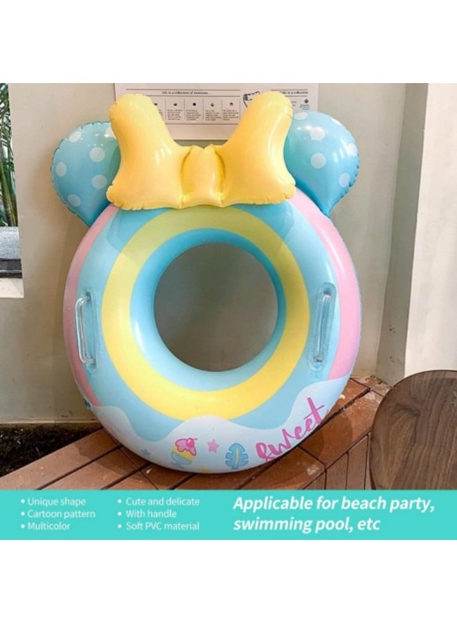 GGEROU Kids Toddler Infant Swimming Float Pool Floaties Pool Ring,Swim Ring with Handle - Image 3