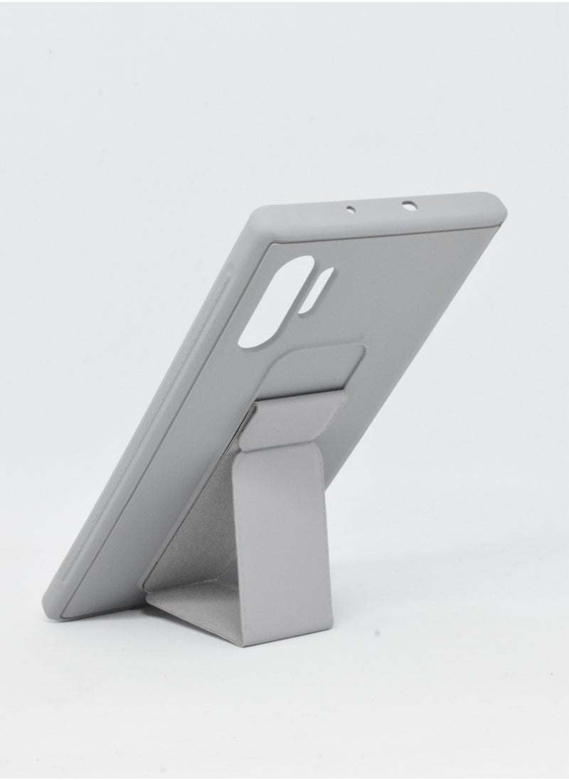 BORTONY - Galaxy Note 10 Plus Case, Fully Covered With Finger Grip Stand Holder Anti Slip Shockproof Protective Case Cover For Samsung Galaxy Note 10 Plus - Image 1