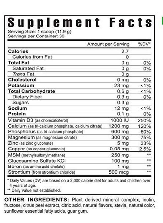 youngevity Beyond Osteo Fx Tropical Vanilla ; Healthy Bone & Joint Support ; Multi Vitamin Powder ; 1 Canister  - Image 3