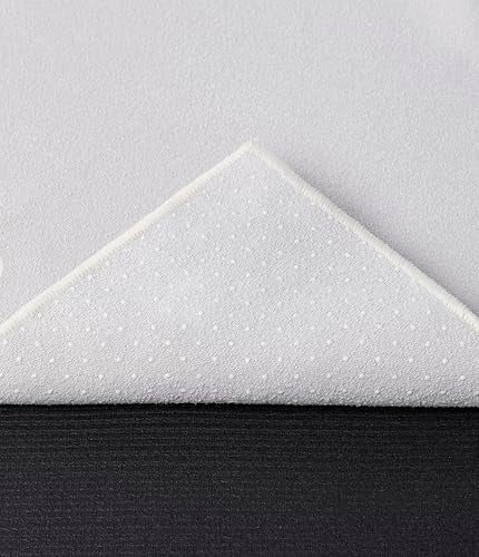 Manduka Yogitoes Hot Yoga Mat Towel 71 Moisture Activated Grip Patented Silicone Nubs Highly Absorbent Durable Easy Care Made from Recycled Materials 71 x 24 Inches Linen - Image 3