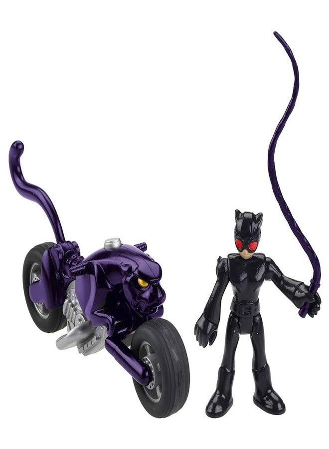Imaginext, DC Super Friends, Streets of Gotham, Catwoman and Cycle - Image 2
