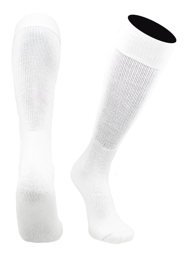 TCK Soccer Socks Multisport Tube MS (White, Medium) - Image 1