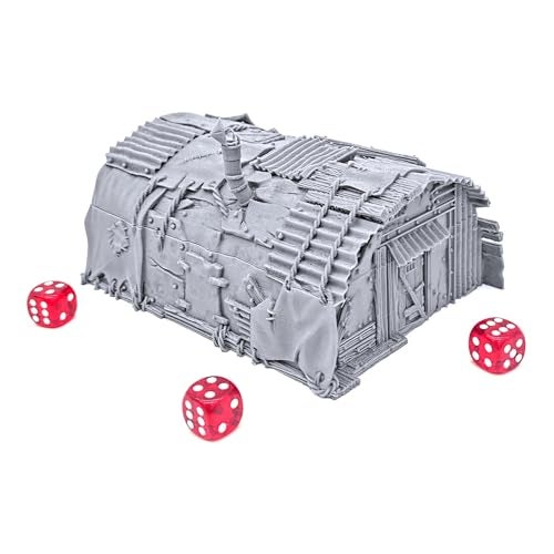 EnderToys Isolation Bunker by Printable Scenery 3D Printed Tabletop RPG Scenery and Wargame Terrain 28mm Miniatures - Image 5