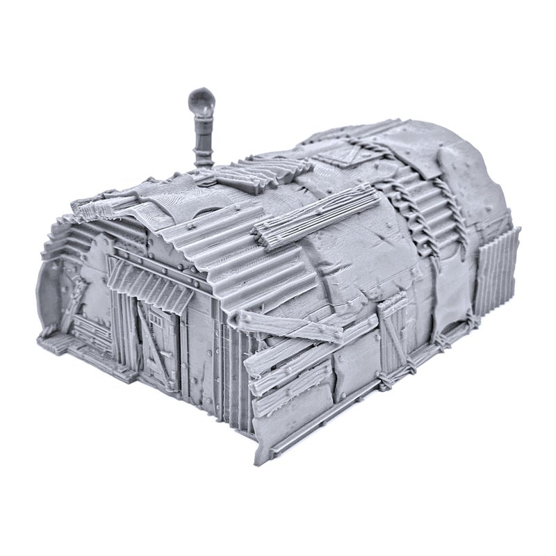 EnderToys Isolation Bunker by Printable Scenery 3D Printed Tabletop RPG Scenery and Wargame Terrain 28mm Miniatures - Image 3