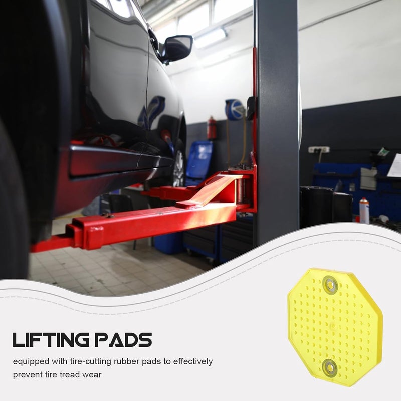 High precision lightweight material Heavy Duty Car Lift Mats Rubber Jacking Pads Auto Elevator Lifting Parts Octagonal Rubber Block for Vehicle Floor Jack Support All-round applied quality - Image 4