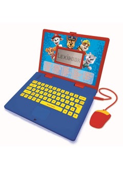 Lexibook Paw Patrol - Educational And Bilingual Laptop Spanish/English - Toy For Child Kid (Boys & Girls) 124 Activities, Learn Play Games And Music With Chase Marshall - Red/Blue Jc598Pai2  - Image 1