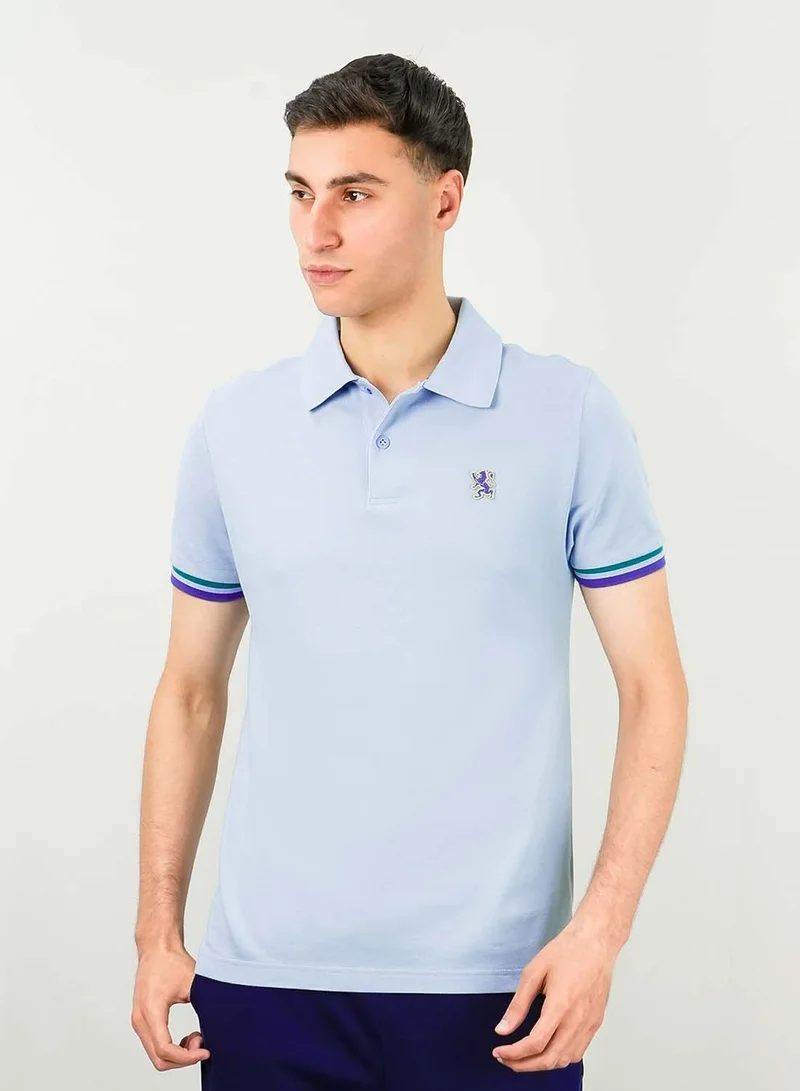 Men's Performance Polo: Classic Piqué, Tipped Collar, Embroidered Detail