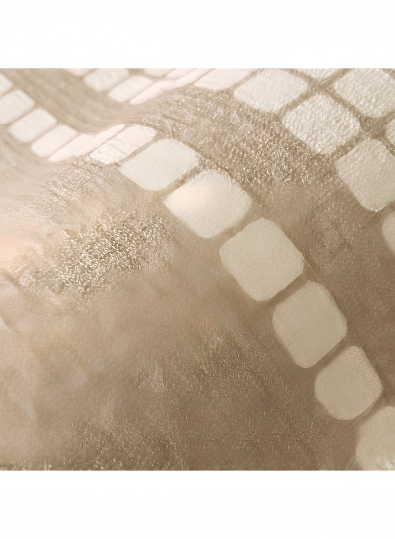 GGEROU Cream Area Rug for Bedroom Living Room, Waterproof Modern Large Rug Non Slip Carpet Multisize Geometric Pad Oriental Mat 160x230cm - Image 2