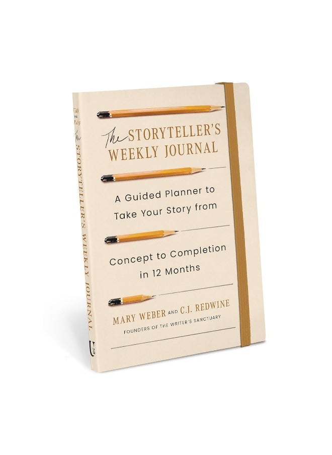 The Storyteller's Weekly Journal: A Guided Planner to Take Your Story from Concept to Completion in 12 Months  - Image 1