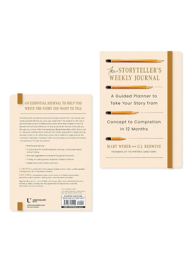 The Storyteller's Weekly Journal: A Guided Planner to Take Your Story from Concept to Completion in 12 Months  - Image 3