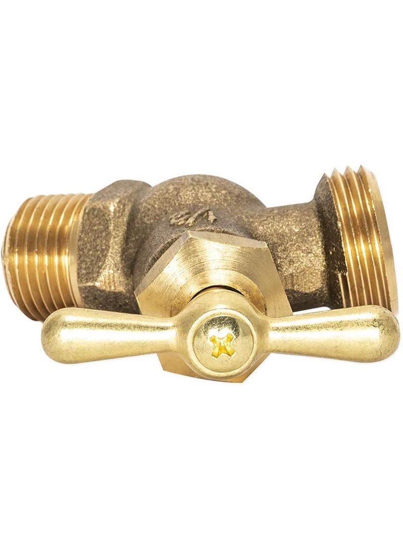 Eastman Eastman Male No-Kink Hose Bibb, 1/2 Inch MIP Connection, Brass Plumbing Fitting, 20205  - Image 5