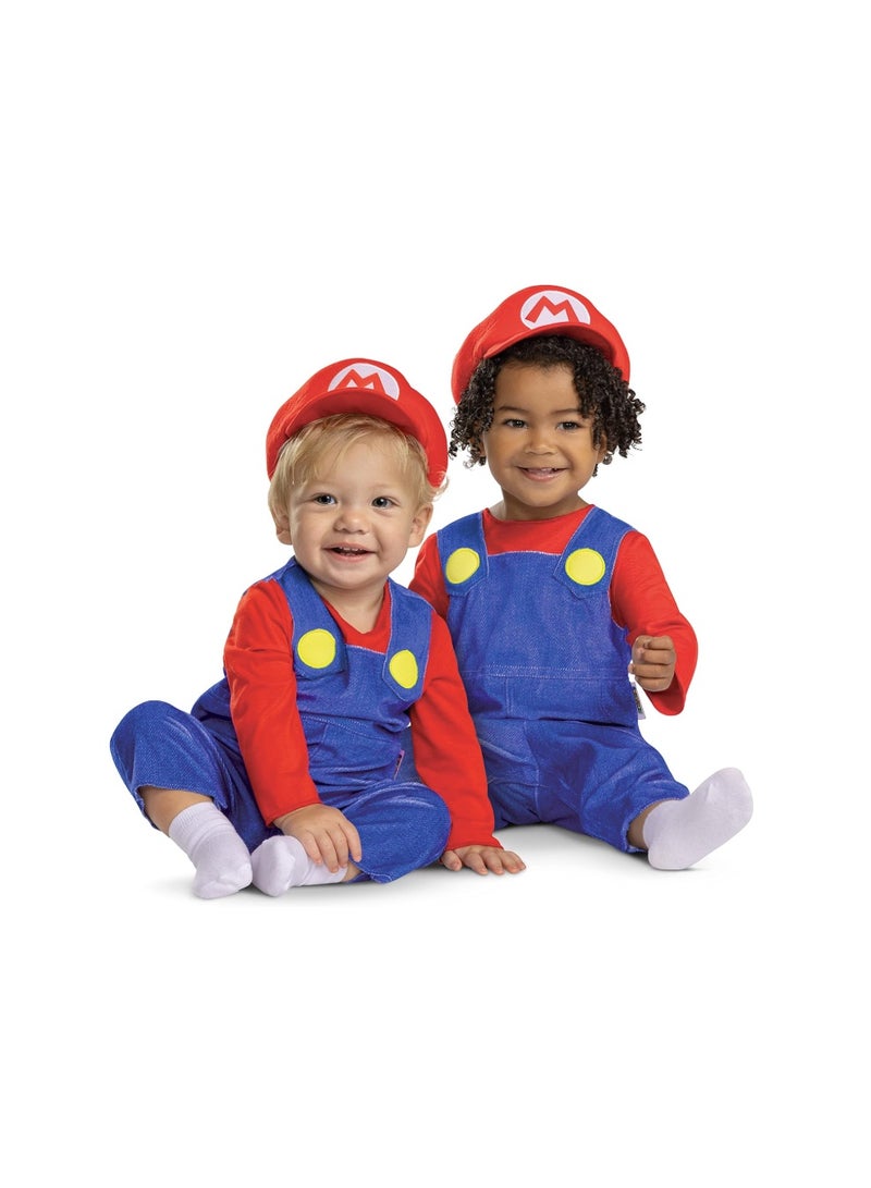 Official Super Bros. Mario Kids Costume - Image 1