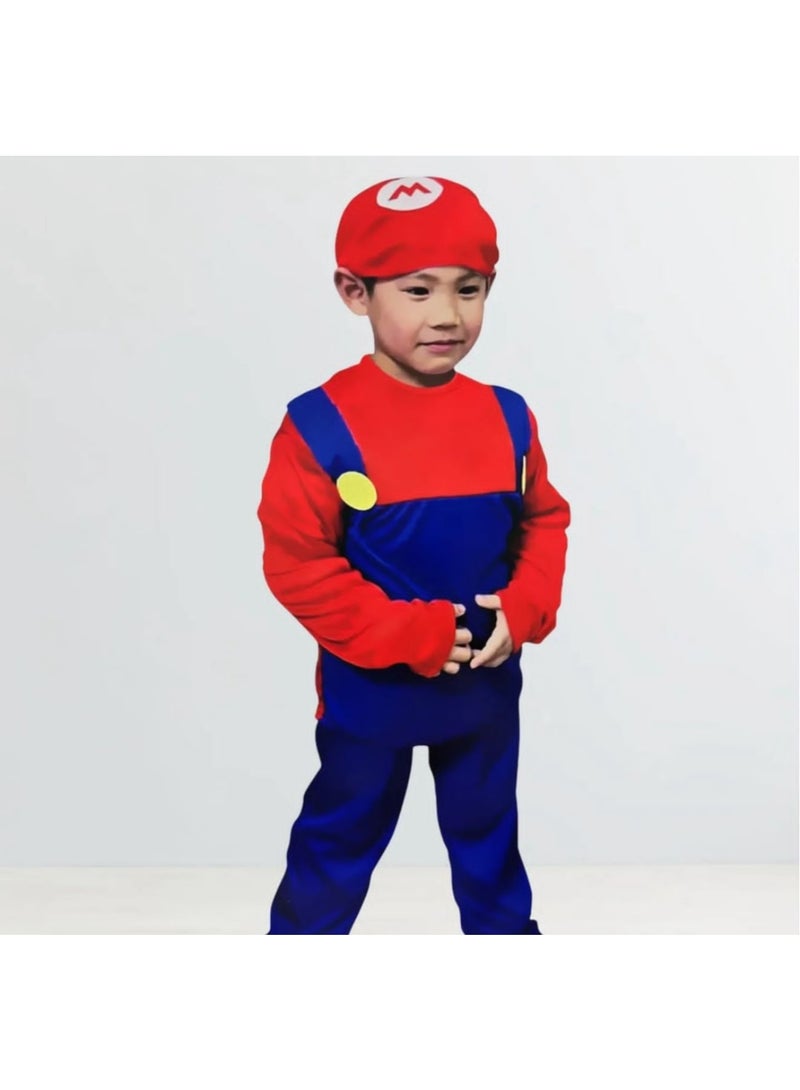 Official Super Bros. Mario Kids Costume - Image 3