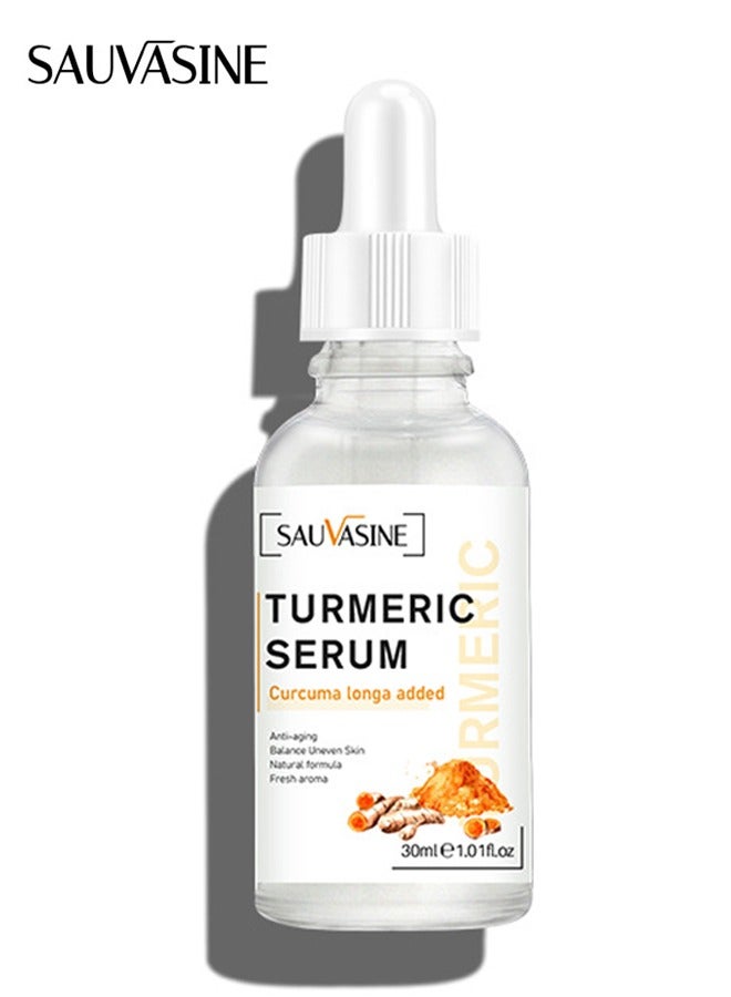 SAUVASINE Turmeric Serum - Turmeric Dark Spot Corrector Serum Turmeric Repair Face Serum Bright Skin Dark Spot Corrector Face Whitening Serum 30ml