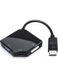 Generic DisplayPort to HDMI, VGA, DVI Multi-Function Cable Adapter  - Image 1