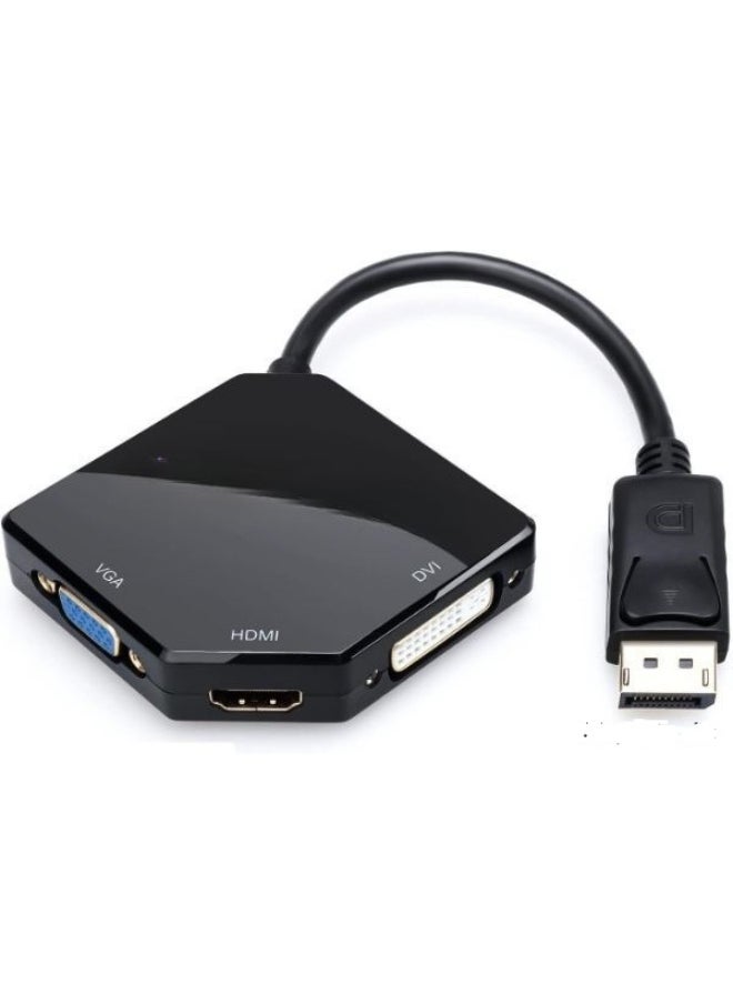 Generic - DisplayPort to HDMI, VGA, DVI Multi-Function Cable Adapter - Image 1
