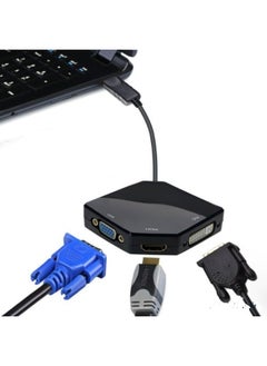 Generic DisplayPort to HDMI, VGA, DVI Multi-Function Cable Adapter  - Image 2