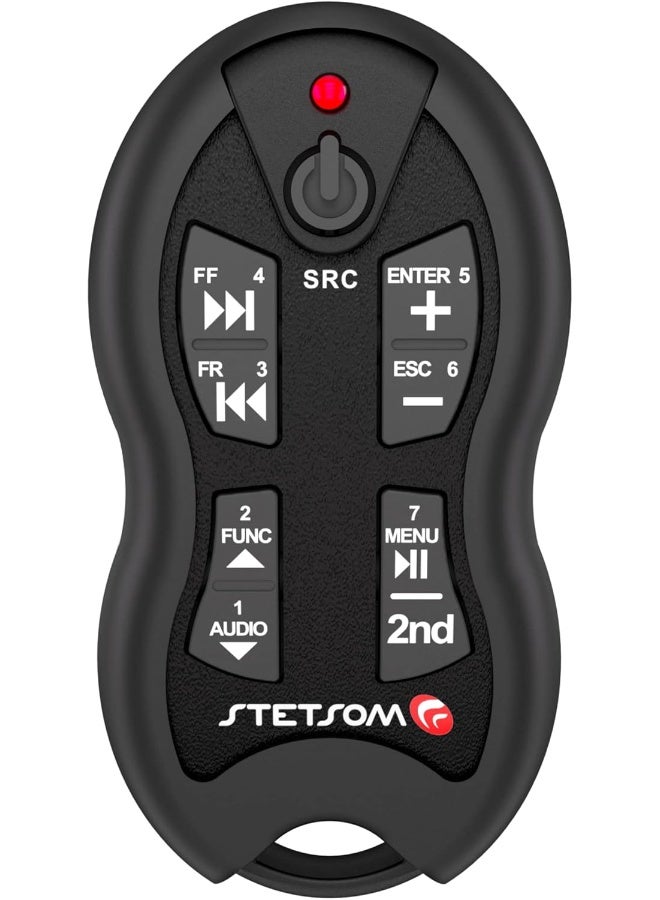 Stetsom SX2 Long Range Universal Infra-Red Remote Control 16 Function (Black) - Image 1
