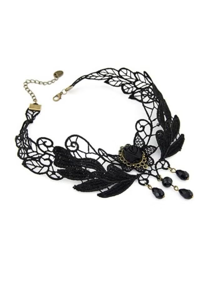 Meetion Lace Detailed Choker  - Image 3