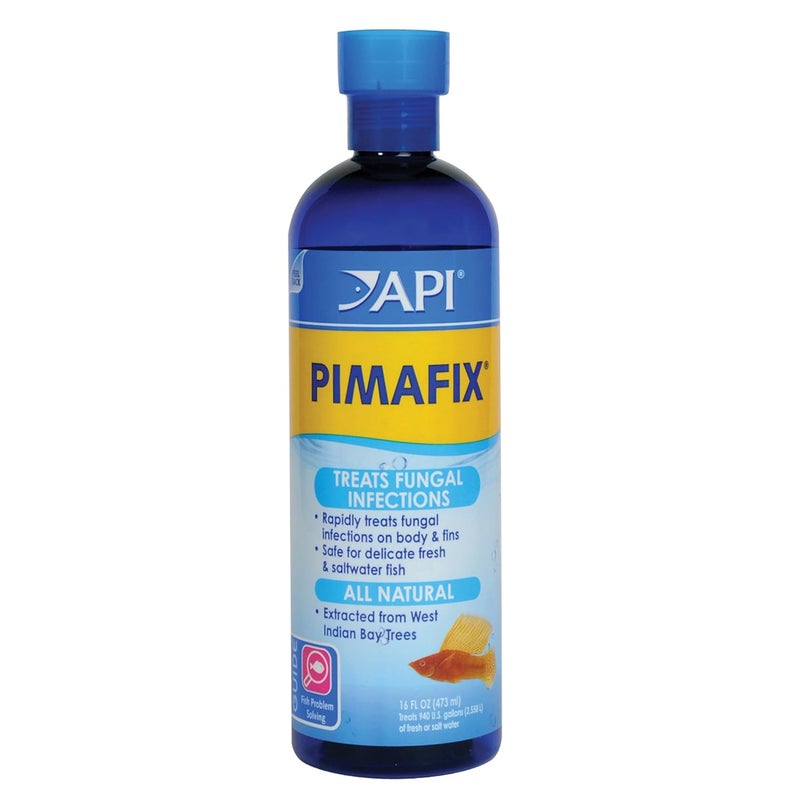 API Pimafix Anti fungal Fish Remedy, All Natural 16 FL OZ (473 ML) - Image 1