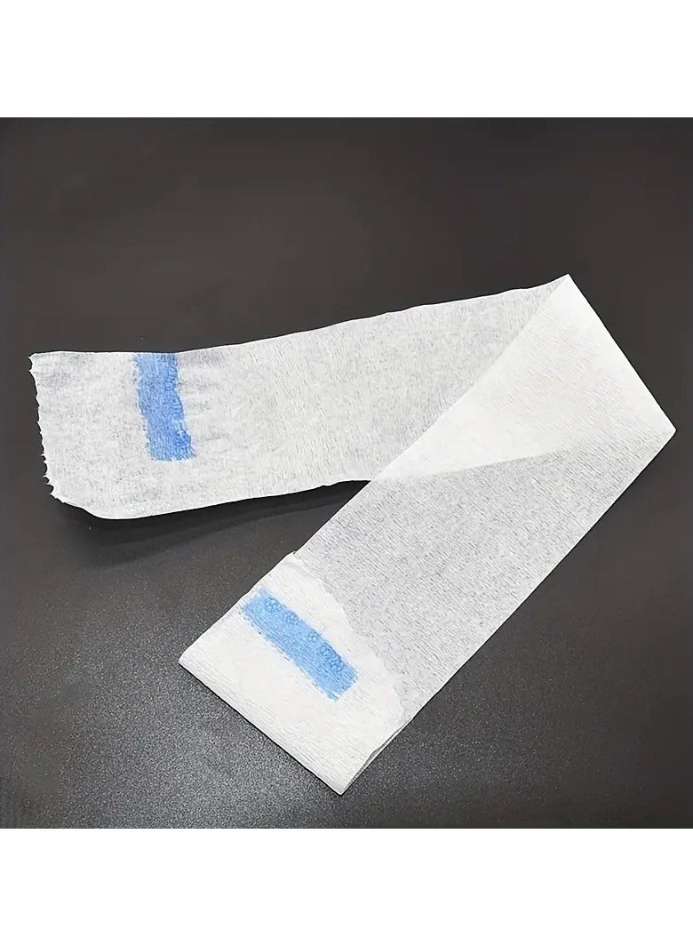 ORiTi 5pcsl Professional Disposable Barber Neck Strip - Stretchy Paper Neck Band for Hairdressing Accessory Tools - Protects Neck and Hair from Cuts and Scratches  - Image 4