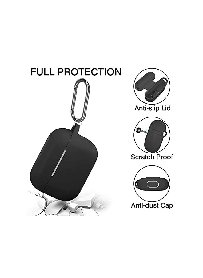 erorex - Showay Silicone Cover For Air Pods Pro 1St And Air Pods Pro 2Nd Black Compatible With Air Pods Pro 2 Case Cover 2022 And Air Pods Pro Case 2019 - Image 1