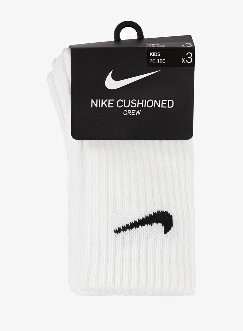 نايكي طقم جوارب أساسية برقبة دائرية للأطفال  قطع - Image 3