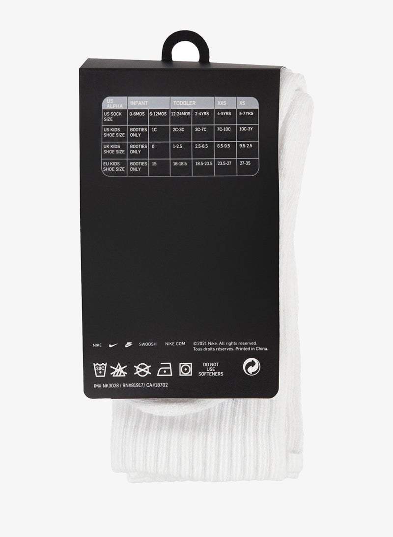 نايكي طقم جوارب أساسية برقبة دائرية للأطفال  قطع - Image 4