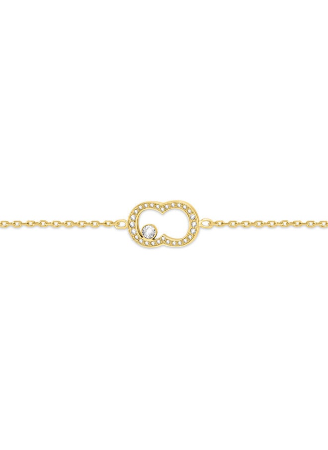 CERRUTI 1881 Bianca Gold Plated Mirrored Charm Bracelet for Women  - Image 3