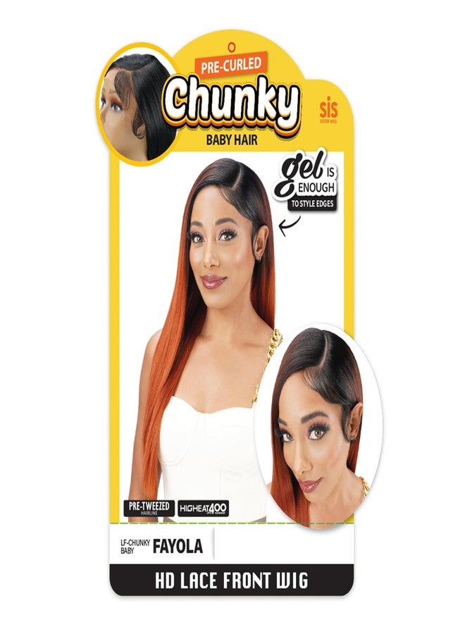 Zury Sis Beyond HD Lace Front Wig LF-Chunky Baby Hair Fayola (1_Jet Black) - Image 2