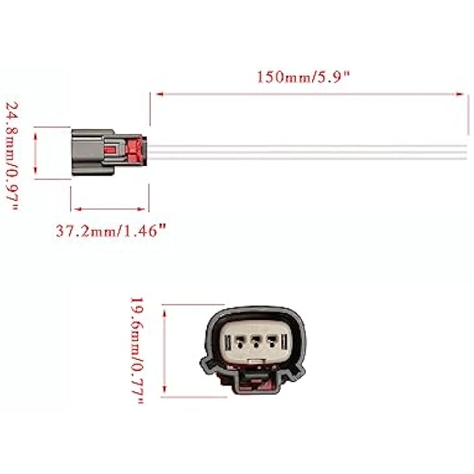 إي أن أه مجموعة من 6 أسلاك توصيل ملف الإشعال متوافقة مع فورد لينكولن إكسبيديشن وإكسبلورر F150 فليكس لوبو توروس ترانزيت 150 250 350 مارك نافيجيتور Mks 35L - Image 5
