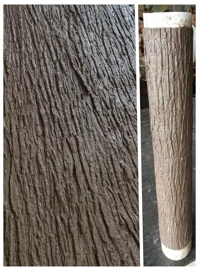 BOALORD لحاء شجرة صناعي من BOALORD، مقاس 15.75 × 39.37 بوصة، لحاء صناعي لتزيين الأعمدة والأنابيب، لوحة لحاء شجرة صناعية قابلة للقص للأعمدة والجدران والأرضيات وتزيين الأشجار - Image 1