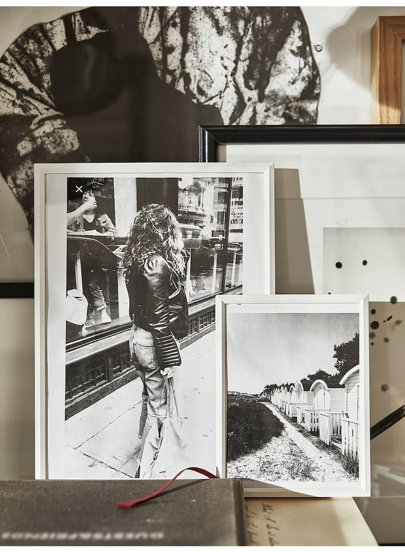 White photo frame, 13x18 cm  - Image 2