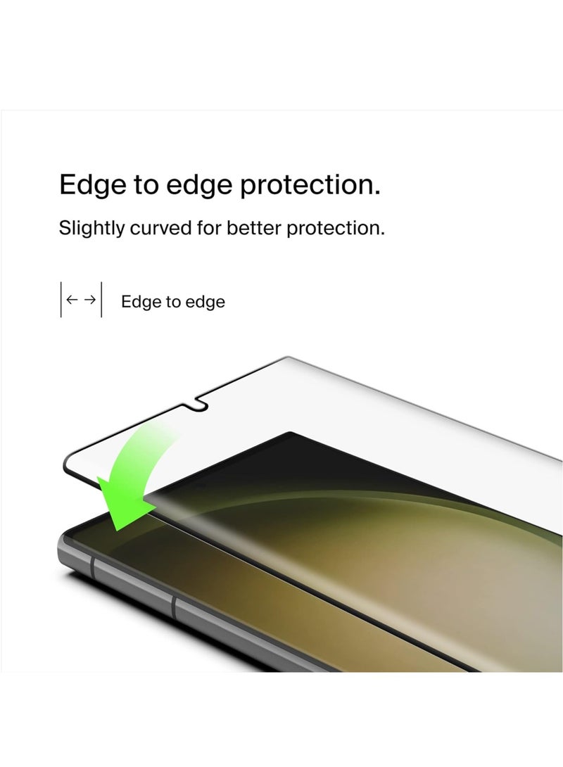 كايسلز واقي شاشة نانو 10d لسامسونج جالكسي اس 20 في (Samsung Galaxy S20 FE), بتصميم منحني حماية فائقة من الحافة الى الحافة مع الوضوح الفائق والحماية ضد السقوط والخدوش، شفاف - Image 3