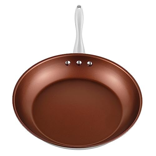 Ozeri 12" (30 cm) Stainless Steel Pan by Ozeri with ETERNA, a 100% PFOA and APEO-Free Non-Stick Coating - Image 4