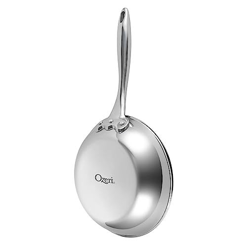 Ozeri 12" (30 cm) Stainless Steel Pan by Ozeri with ETERNA, a 100% PFOA and APEO-Free Non-Stick Coating - Image 3