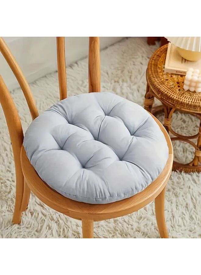 3pcs Yellow Super Soft Thickened Round Chair Cushions For Dining Office And Student Seat - Image 2
