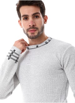 Caesar Wool Mens Pullover With Multi Design  - Image 3