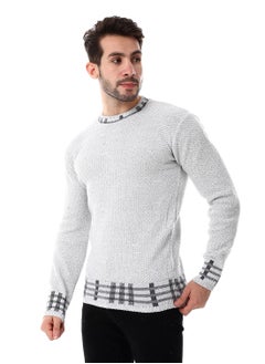 Caesar Wool Mens Pullover With Multi Design  - Image 2