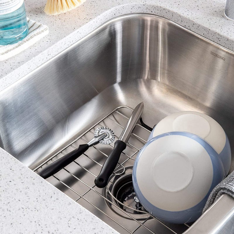 Better Houseware Small Sink Protector Grid, Stainless Steel - Image 5