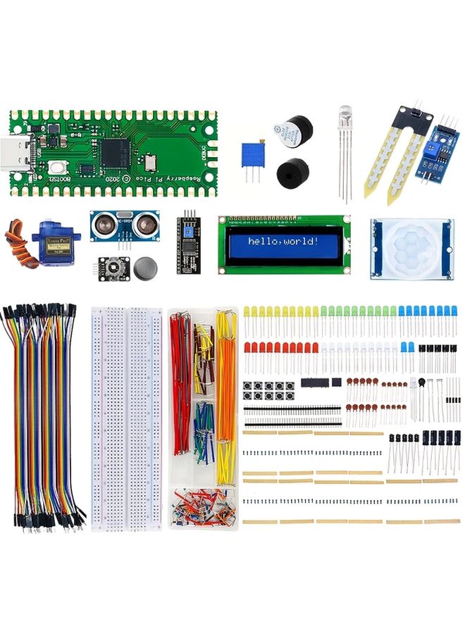 Pico Starter Kit Type C Comprehensive Raspberry Pi Development Set For Beginners - Image 2