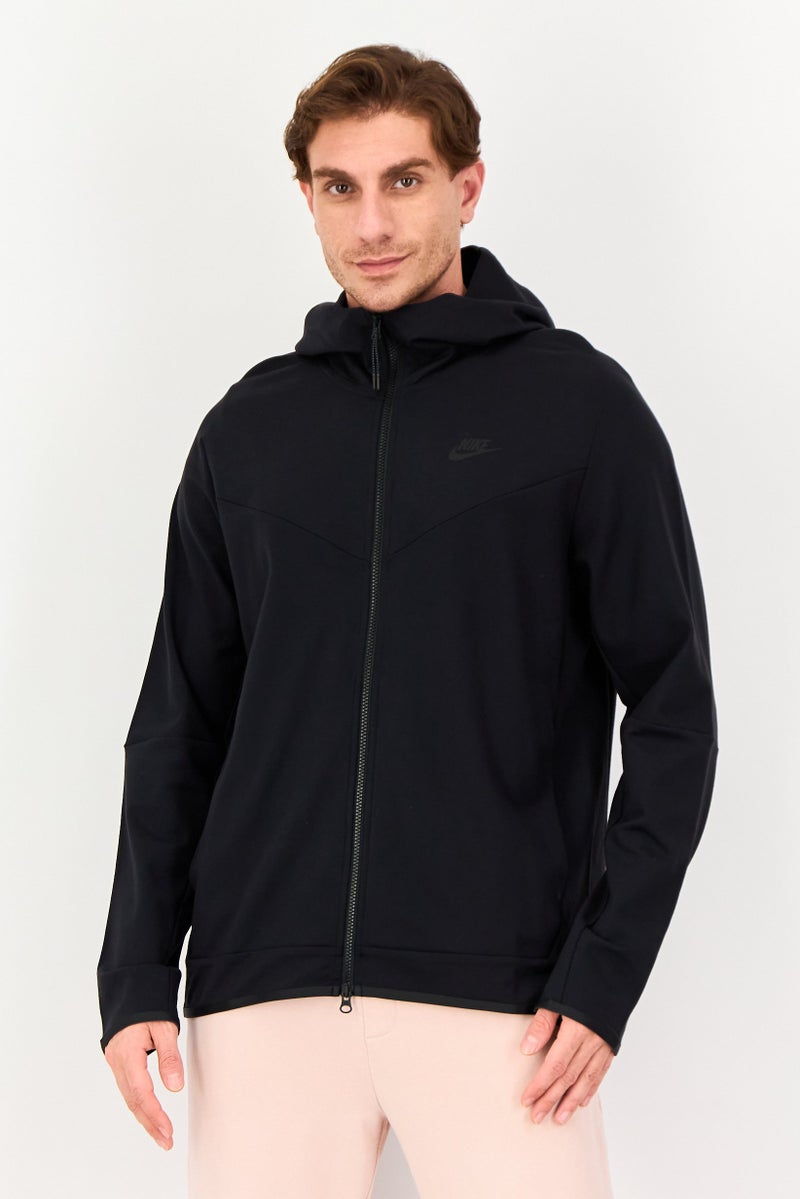Nike Men Sportswear Fit Long Sleeve Outdoor Sweatshirt, Black - Image 1