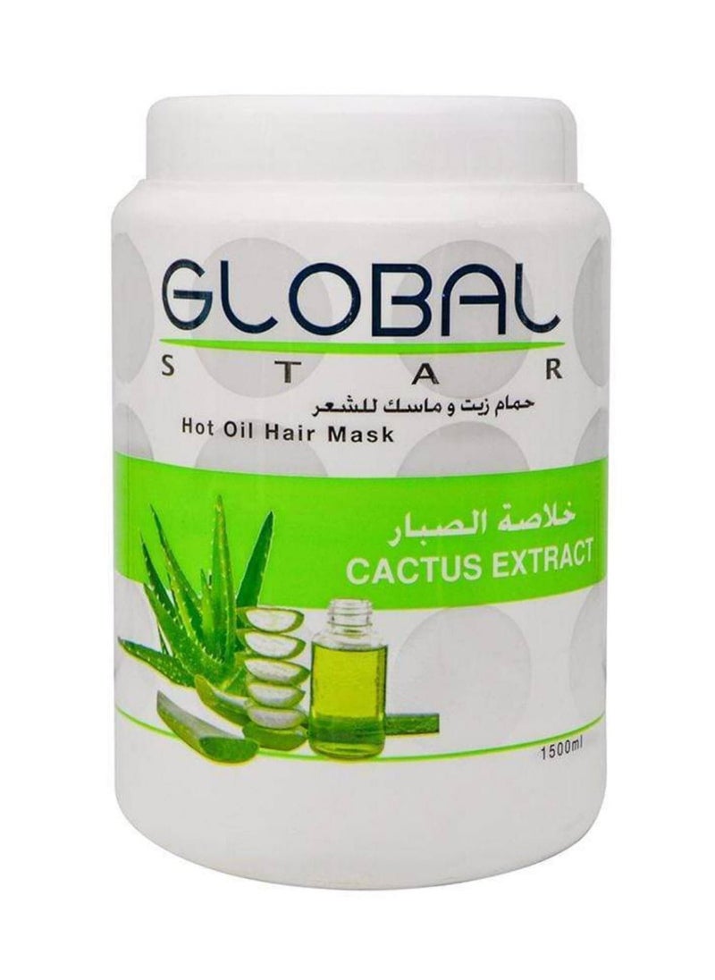 globalstar Hot Oil Hair Mask Cactus Extract 1500ml 