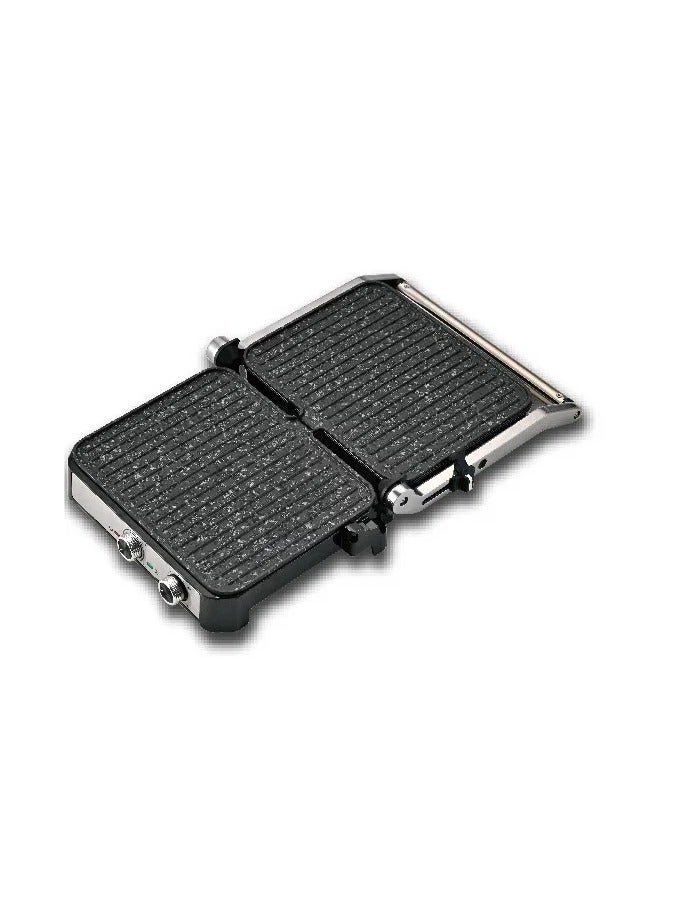 Xper Healthy Grill, 2000 Watts, Thermostat, Timer, Granite - XPGR-950M - Image 3