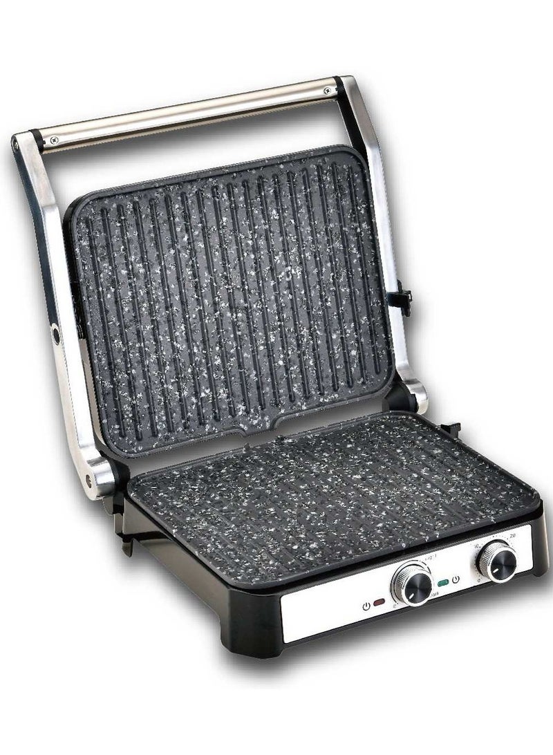 Xper Healthy Grill, 2000 Watts, Thermostat, Timer, Granite - XPGR-950M - Image 4
