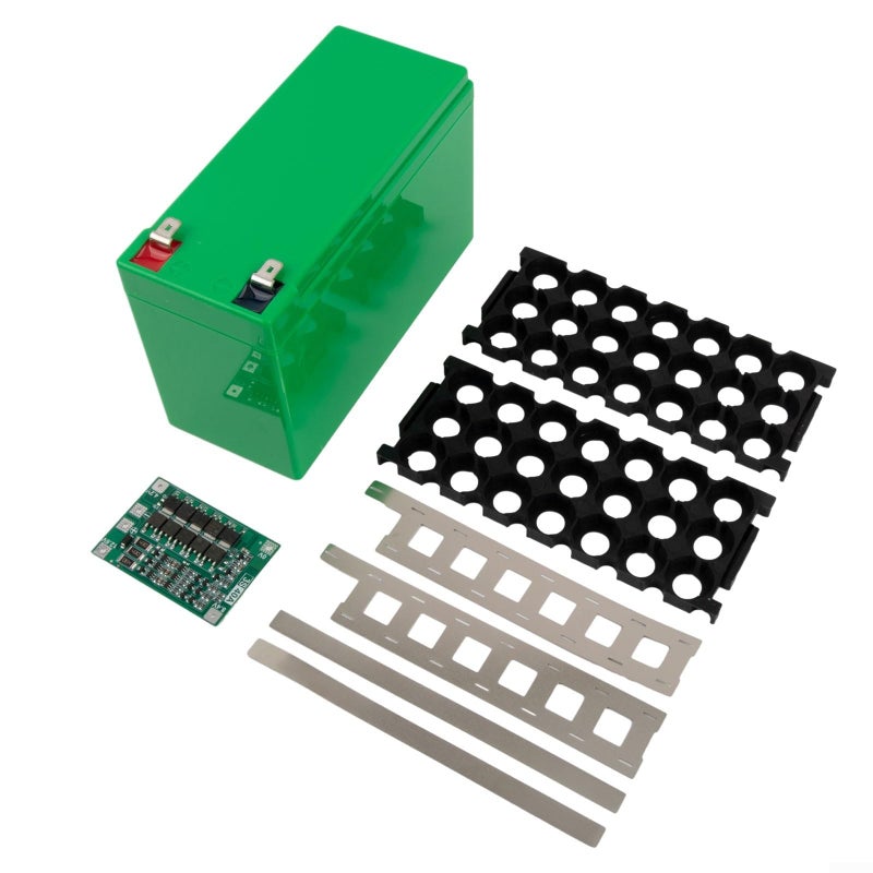 Yellow ABS Battery Case Holder 12V 7Ah For 18 650 Cells DIY Battery Pack Electronics Projects - Image 4